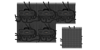 modulair led display