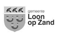 Logo Gemeente Loon op Zand zwart wit