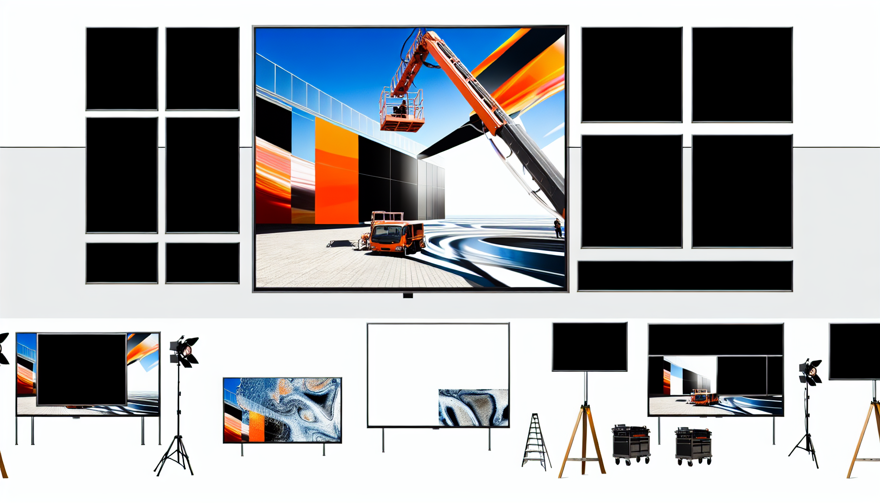 Mobiele LED schermen transformeren buitencommunicatie